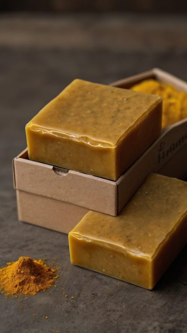 Default_turmeric_and_honey_face_soap_bars_pilled_up_in_a_box_3 Golden Glow Bar